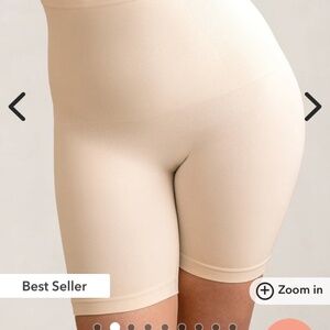 Shapermint Essentials High Waisted Shaper Shorts, size 4XL, beige, BRAND NEW